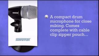 Video thumbnail for Shure PG56 - DJkit.com by djkit®