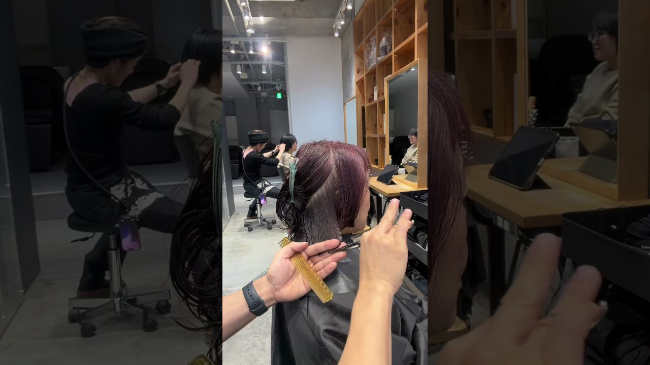 パーマも活かします✨ #ウルフヘア #池袋美容室