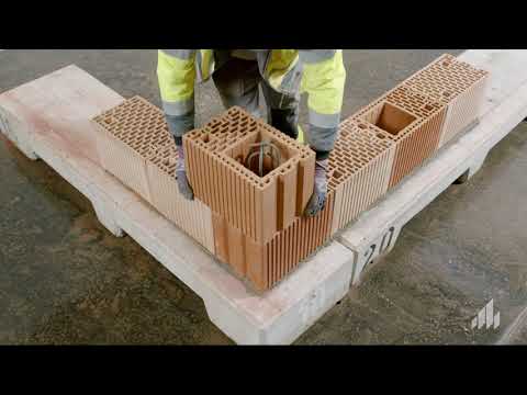 How-to-Video: Verarbeitung Porotherm 25-38 S Plan