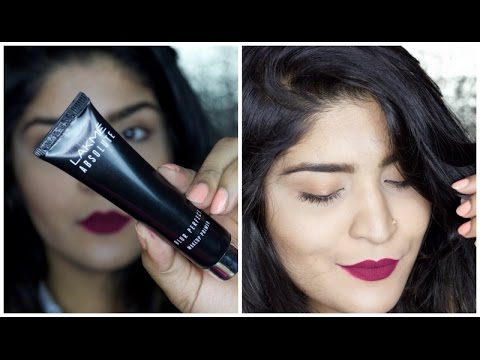 *NEW* Lakme Absolute Blur Perfect Primer Review | Demo and Swatches