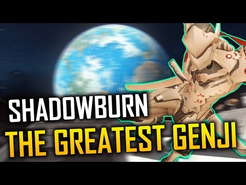 OVERWATCH THE GREATEST GENJI SHADOWBURN *JUST INSANE...*