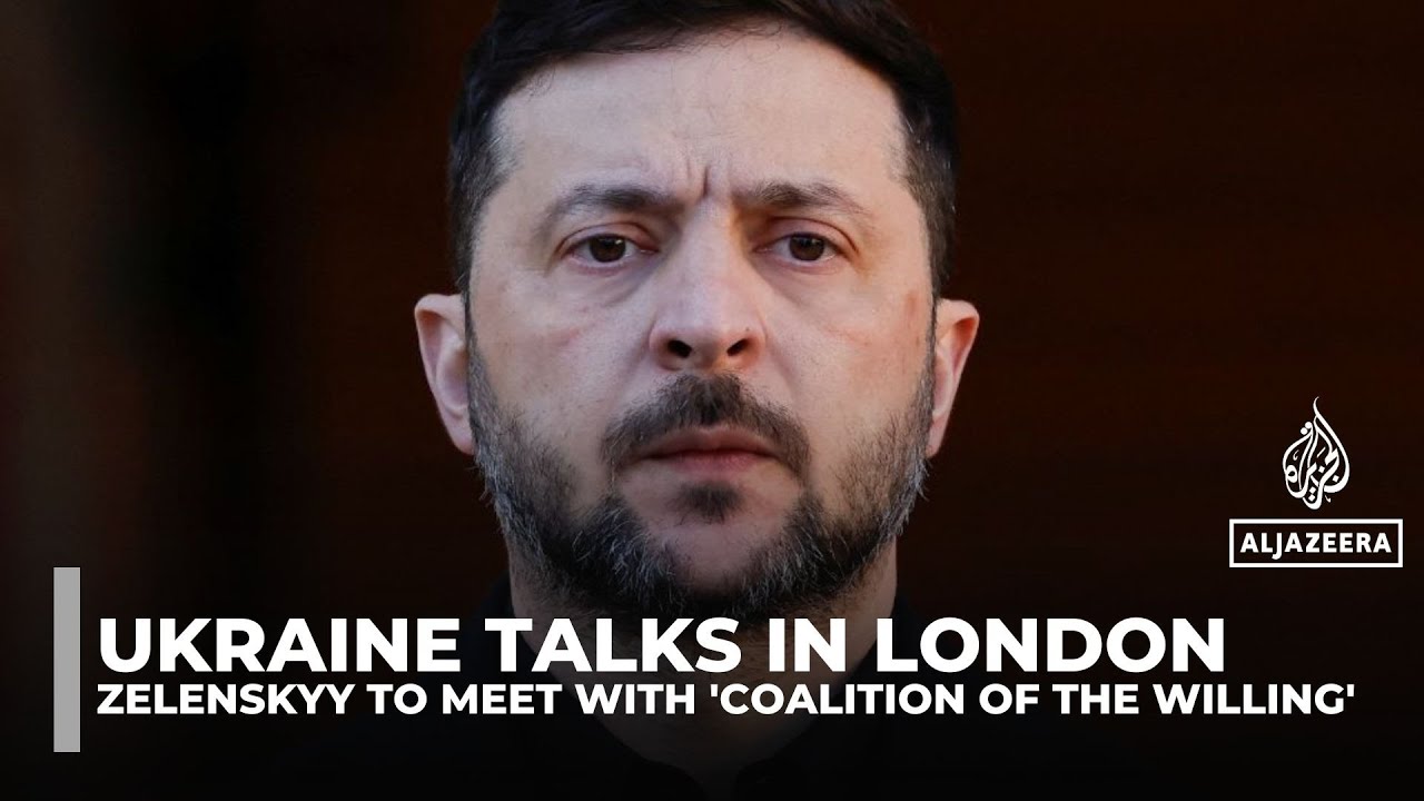 Zelensky to meet Starmer, Macron and Merz to discuss US-led Ukraine peace talks