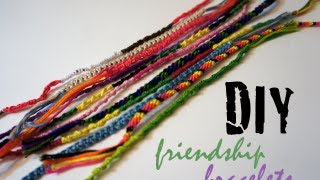 DIY Friendship Bracelets - 3 Easy Designs for Beginners