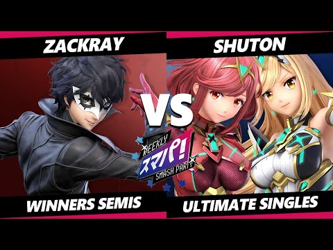 Sumapa 60 Winners Semis - Shuton (Pyra Mythra, Olimar) Vs. Zackray (Joker) SSBU Ultimate Tournament