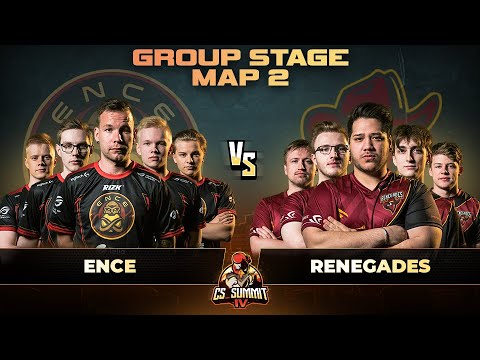 ENCE vs Renegades, Map 2 Mirage - cs_summit 4: Group Stage
