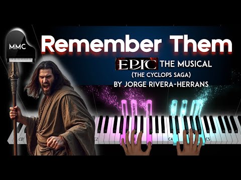 Remember Them - EPIC THE MUSICAL by Jorge Rivera-Herrans  piano cover + sheet music
