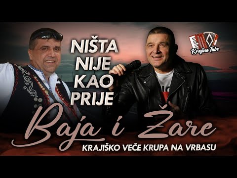 BAJA MALI KNINDŽA i ŽARE ĐUKIĆ - Ništa nije kao prije - Krupa na Vrbasu (Uživo 2025)