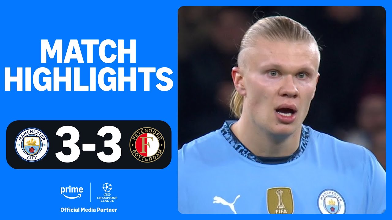 Feyenoord stage INCREDIBLE comeback 😲 Man City v Feyenoord | UEFA Champions League Highlights