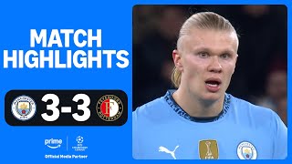 Feyenoord stage INCREDIBLE comeback 😲 Man City v Feyenoord | UEFA Champions League Highlights