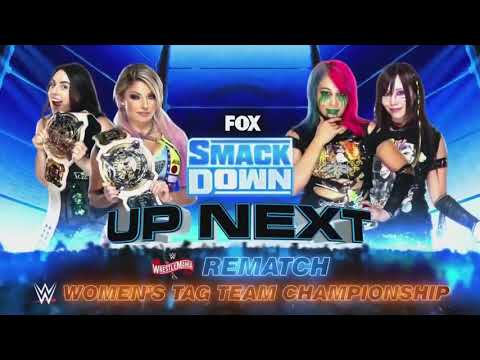 Alexa Bliss & Nikki Cross VS The Kabuki Warriors 1/2