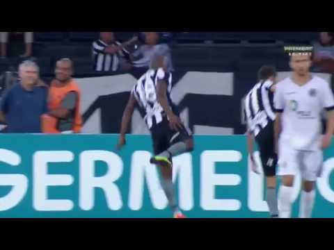 Golaço de Bicicleta de Sassá - Botafogo 3 x 2 Resende - Campeonato Carioca 2017