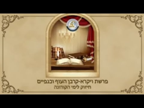 פרשת ויקרא תש"פ