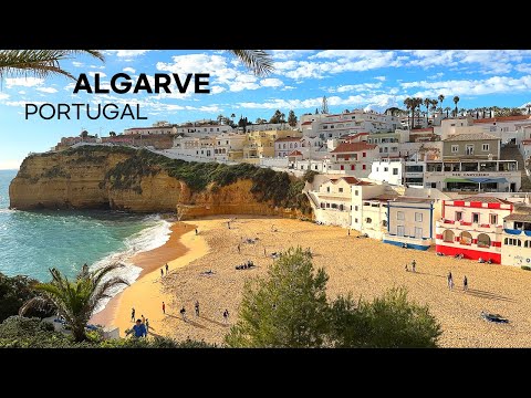 [4K]🇵🇹 Discover Algarve, Portugal : Europe’s Hidden Coastal Paradise, Best Beaches🏖️ 2025