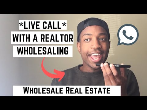 LIVE CALL with a REALTOR How to Wholesale Real Estate with Real Estate Agents