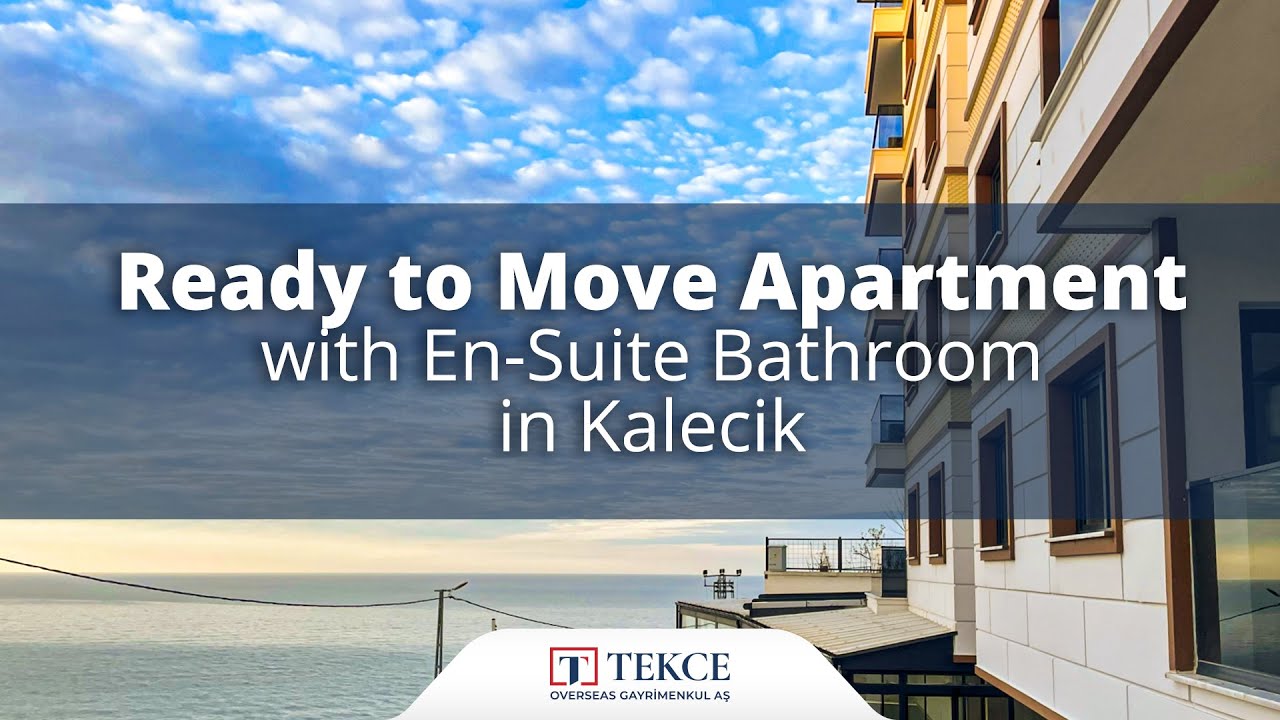 Ready to Move Apartment with En-Suite Bathroom in Kalecik