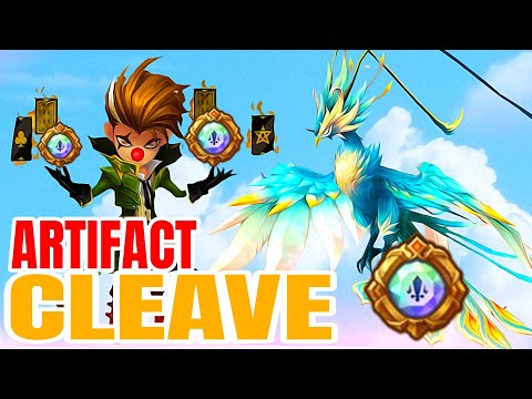 Is Cleaving with Artifacts Better Now?! Ft. Lushen X Eludia - Summoners War