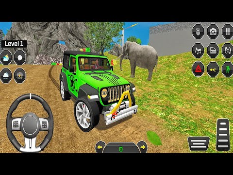 4x4 Offroad Jeep Driving Simulator Drive Game SUV New 4x4 Jeep Offroad Game 2026 Android Gameplay