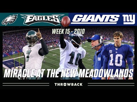 "Miracle at the New Meadowlands" (Eagles vs. Giants 2010, Week 15)