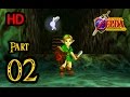 Zelda Ocarina Of Time 3D 100 Walkthrough 1080p HD Part 2 Inside The Deku Tree Gohma Boss Battle