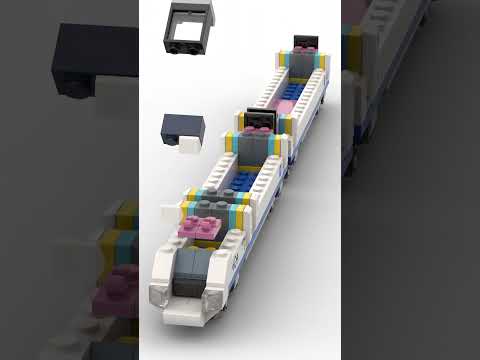Lego 40518 High-Speed Train #shorts #lego #satisfying #like #funny #viral #trending #share #youtube