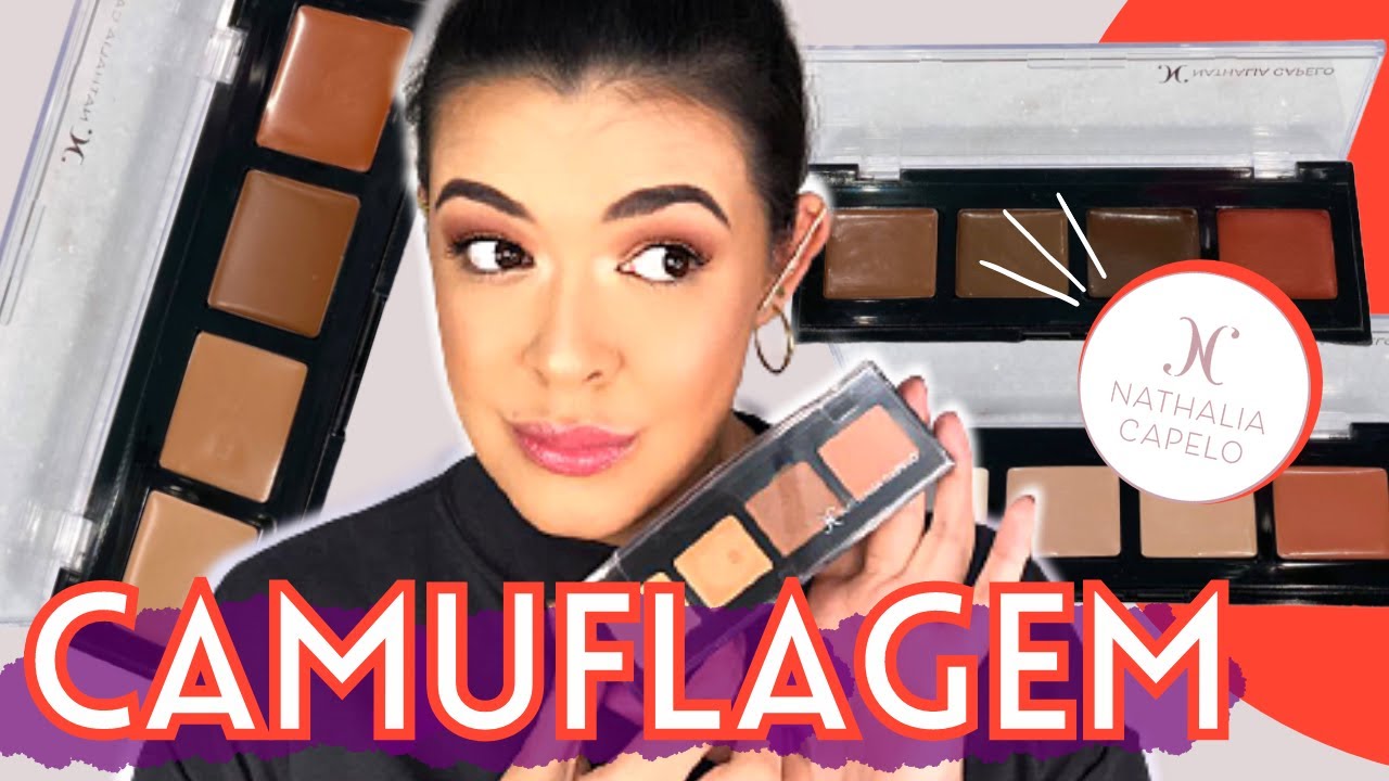 PALETAS DE CORRETIVO CAMUFLAGEM NATH CAPELO | Jéssica Roese