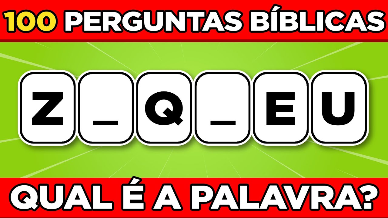 100 Bible Questions - What is the Word? | Bible Quiz