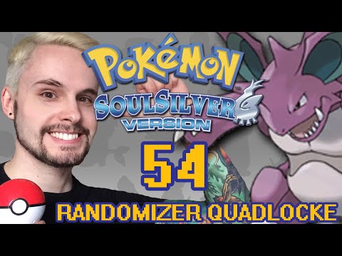 Pokémon SoulSilver Randomizer Quadlocke Part 54 - Nido vs  Nido
