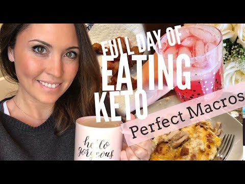 FULL DAY OF EATING KETO FOR WEIGHT LOSS & EASY LOW CARB RECIPES | Ashley Salvatori