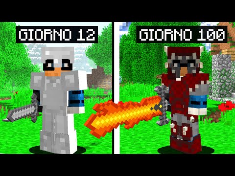 SOPRAVVIVO 100 GIORNI NEL MONDO PIÙ DIFFICILE DI MINECRAFT - KENDAL