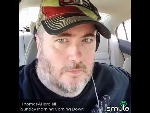 Tomo singing Sunday Morning a favorite old Kris Kristofferson tune.