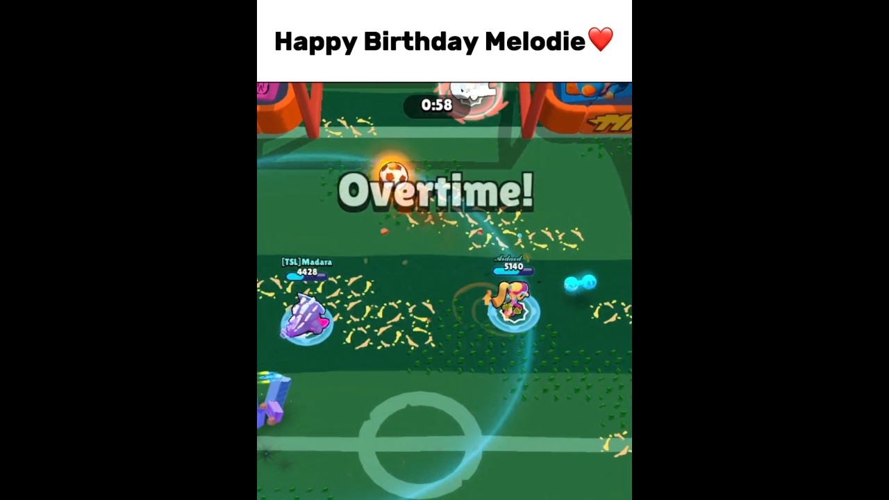 Happy Birthday Melodie❤️🎉 #shorts #brawlstars #brawlstarsshorts #birthday #brawlstarsmemes #funny