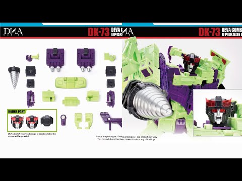 New Transformers DNA Design DK-73 Studio Series Devastator Upgrade Kit