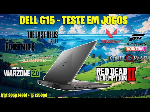 DELL G15 (5520) - TESTE EM JOGOS