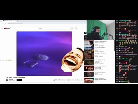 Forsen reacts to TNG edit 9 - A Fistful of explosions