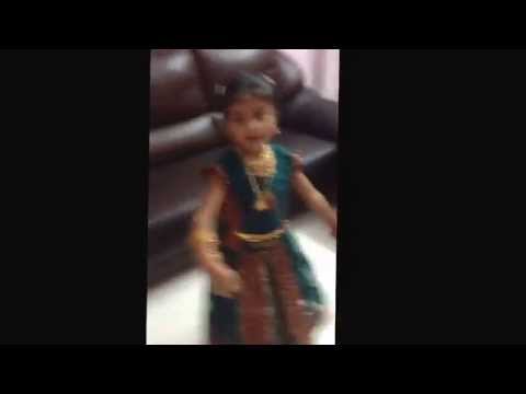 My Vaishu's dance with own choreography