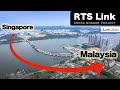 SUPER FAST Progress ! RTS Link Crossing Malaysia Singapore - June '24