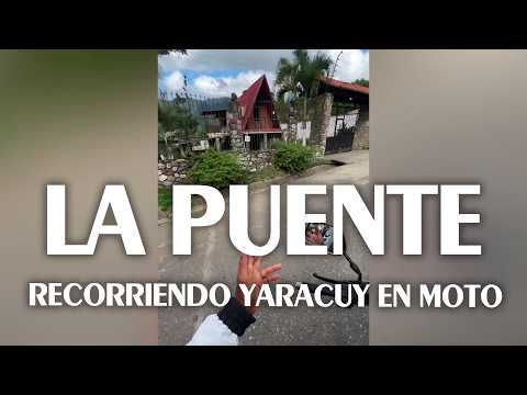 Visite la comunidad de La Puente, en el municipio Bruzual-Yaracuy