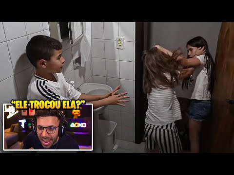 Taspio Reagindo A Aninha Flagrou o João Ismael com Outra e B4T3U Nela!!