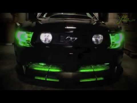 ORACLE 11 Ford Mustang 5.0 ColorSHIFT Halo Kit Display by ShopPMLIT.com