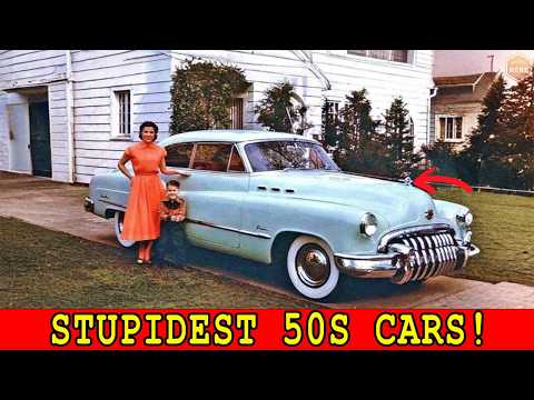 25 The STUPIDEST Cars Of The 1950s You NEVER SEEN Before!