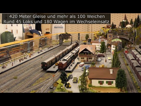 1:32-Modelleisenbahn als Hobby – Besuch bei Spur-1-Team Rumeltshausen Öffentlicher Fahrbetrieb Spur1