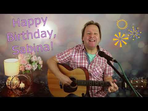 Happy Birthday Sabina!