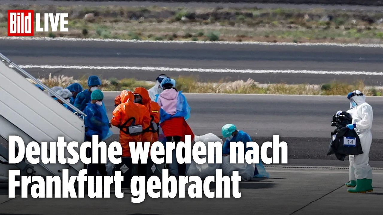 HANTAVIRUS: Passagiere der „Hondius“ dürfen endlich nach Hause fliegen LIVE bei BILD