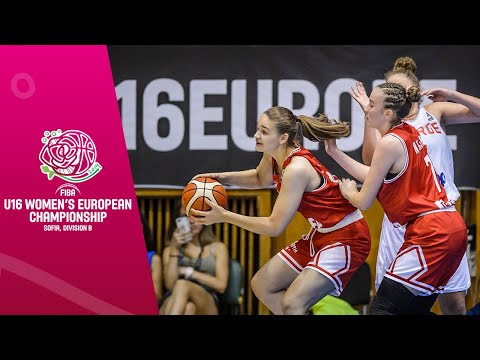 Баскетбол Norway v Croatia — Full 3rd Place Game — FIBA U16 Women's European Championship Division B 2019