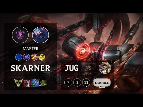 Skarner Jungle vs Xin Zhao - EUW Master Patch 10.5