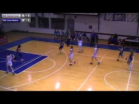 13.12.2014. ZKK Radivoj Korac - ZKK Vrbas Medela - 2. poluvreme