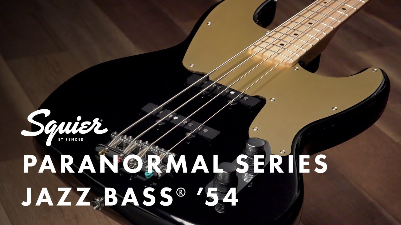 Exploring the Paranormal Series Jazz Bass '54 | Fender - YouTube