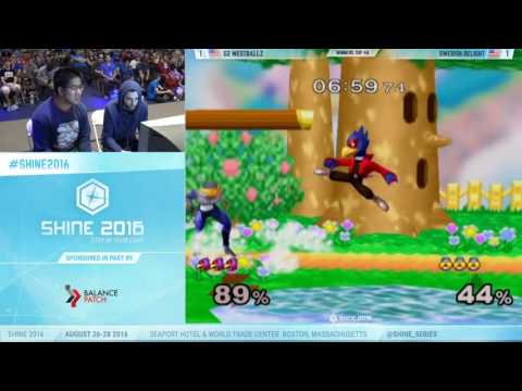 Shine 2016 - Swedish Delight vs G2 | Westballz SSBM Top 48