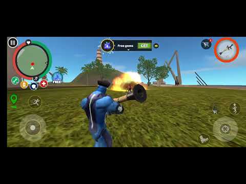 rope hero 2 vice town (2022)  final battle with healthbars the cursed place villains defeat death