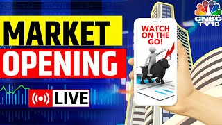 Market Opening LIVE | Mobile Livestream | Stock Market Opens In The Green With Nifty Around 22,400